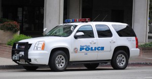 LA General Services Police SUV