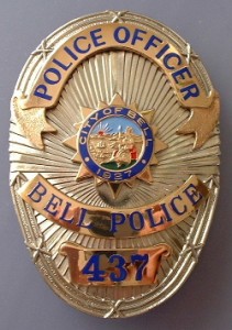 Bell Police Badge