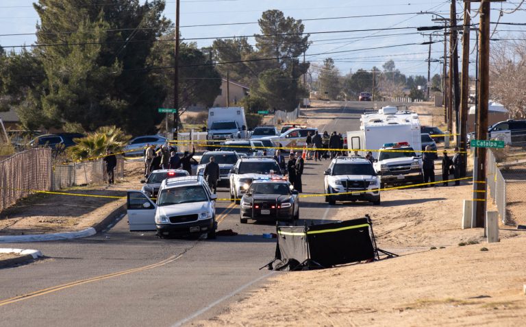 Pursuit Suspect Dead, 3 Bystanders Injured in Officer Involved Shooting in Hesperia