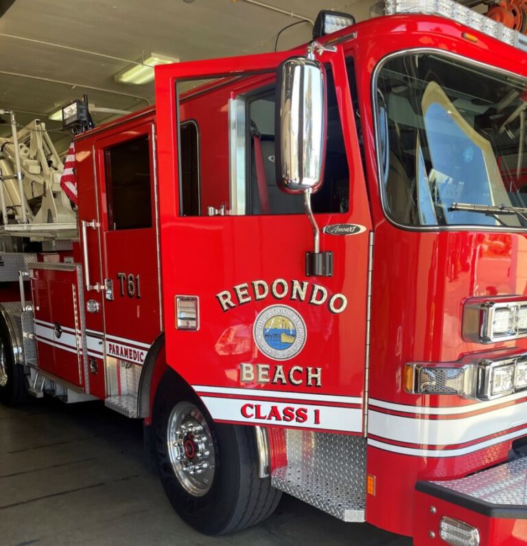 Redondo Beach Fire Department Truck (Photo courtesy RBFD)