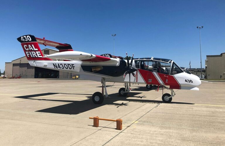 Calfire OV10 Aircraft